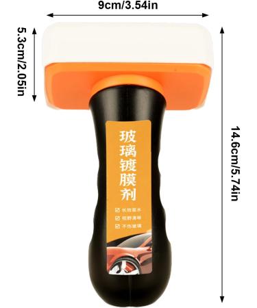 Cleaner Hydrophobic Coating Protected Glass Cleaner Spray Removes Rainwater Clear Window Cleaner Safe Glass Cleaning Solution with Streak Result Multipurpose Cleaner Spray for All Car Models - Buy Online on GoSupps.com