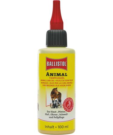 RL24 Ballistol Animal Care Oil - Deep Care for Horses Dogs & Pets | Ideal for Tail Fur & Hoof Care | 2 x 100 ml Set - Buy Online on GoSupps.com