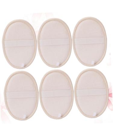 FRCOLOR 6pcs Loofah Sponge Pad Set - Exfoliating Scrubber for Soft Skin | International Shipping Available - Buy Online on GoSupps.com