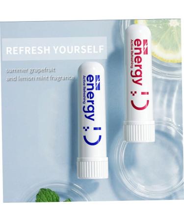 Pesoncarl Nasal Stick Nasal Inhaler Mint Cream Rhinitis Mint Cream Nasal Essential Oils Cold Nose Fresh Herbal Ointment for Congestion Relief 2PCS - Buy Online on GoSupps.com