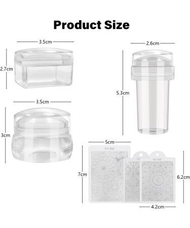 Premium Nail Stamp Set for French Manicure | Nail Design Accessories | International Shipping - Buy Online on GoSupps.com