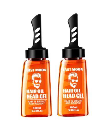 Balacoo 2pcs Mens Hair Spray Men Hair Gel Men's Retro Hair Styling Comb Styling Cream Moisturizing Putty Man