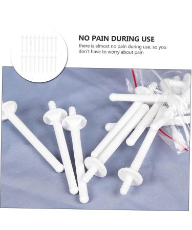 Buy Minkissy 100 Pcs Nose Hair Wax Pencil Set - Hair Removal Wax Sticks for Men - Individual Plastic Applicators for Smooth Results - Buy Online on GoSupps.com