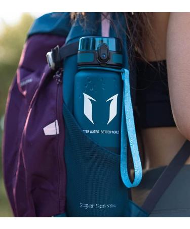 Super Sparrow Tritan Water Bottle - BPA-Free Sports Bottle - 350ml 500ml 750ml 1000ml - Lightweight & Sustainable - Ideal for Outdoor Fitness and University - 17oz Seeglas - Buy Online on GoSupps.com