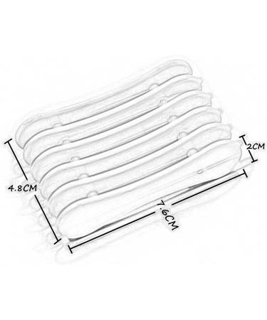 Generic 5 Grid Nail Art Brush Holder Nail Art Pen Rest Portable Brush Display Stand for Gel Brush Drawing Pens Makeup Brushes transparent - Buy Online on GoSupps.com