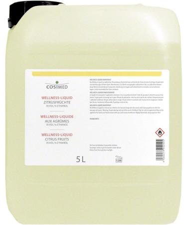 CosiMed Wellness Liquid Citrus Fruits - 5L Massage & Rubbing Alcohol for Sports & Wellness | International Shipping - Buy Online on GoSupps.com