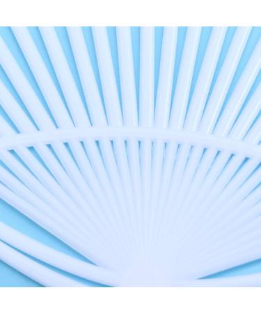 HEALLILY Wedding Frame Fan Making Supplies 20pcs Japanese Paper Fan Frame Uchiwa Frame DIY Hand-held Fan Frame Kit for DIY Crafts (White) Hand- Held Fan Framework Handheld Fans - Buy Online on GoSupps.com