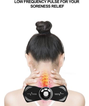 Cervical Vertebra Massager - Electric EMS Massage Patch for Muscle Relief | International Shipping Available - Buy Online on GoSupps.com