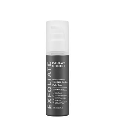 Paula's Choice SKIN PERFECTING 2% BHA Lotion Salicylic Acid Exfoliant  3.3 Ounce Bottle Facial Exfoliator for Blackheads  Enlarged Pores  Wrinkles & Fine Lines - Buy Online on GoSupps.com