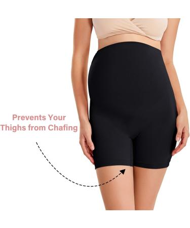 Gratlin Seamless Pregnancy Shapewear High Waist Shorts M Black - Buy Online on GoSupps.com