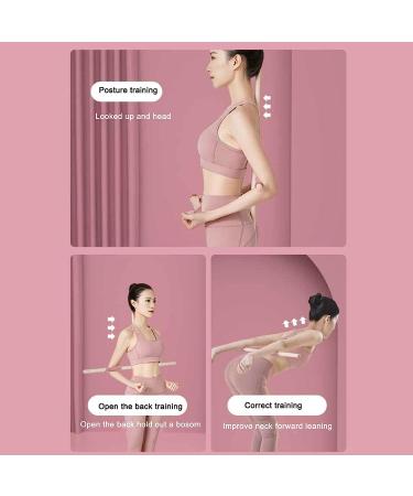 Yoga Sticks: Lightweight Stretching Tool for Women | Back Stretching & Body Sculpting Exercise Stick - Buy Online on GoSupps.com