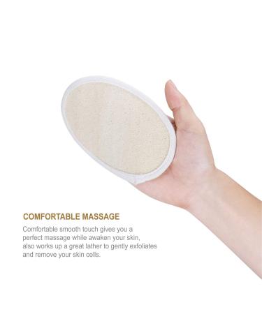 LSIWMSK 3 Pack Long Bath Loofahs | Exfoliating Back Scrubber & Body Shower Sponge Set - Buy Online on GoSupps.com