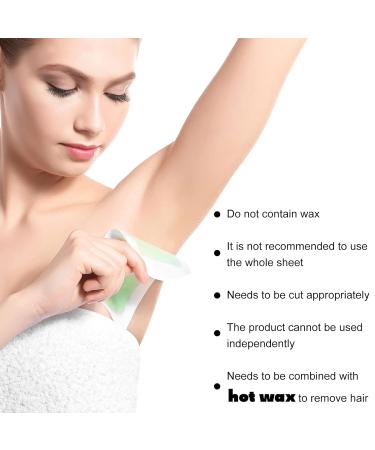 500 Pack Non Woven Body & Facial Wax Strips - Hair Removal Waxing Paper in Various Sizes - Buy Online on GoSupps.com