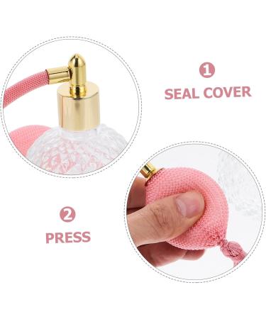 HONMEET 1pc Air Bag Perfume Bottle Perfume Bottle Pump Spray Perfume Vials Pump Perfume Bottle Bulb Vitroleros Para Mini Perfume Travel Glass Cosmetic Water Vessel 10.5X7.6CM Pink - Buy Online on GoSupps.com