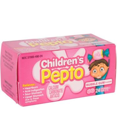 PEPTO Child CHEW TB Bubble Gum 24