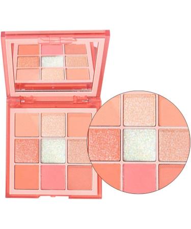 JAYIOLA 9Colors Long- Eyeshadow Palette Pallete Highly Pigmented Pink - Buy Online on GoSupps.com
