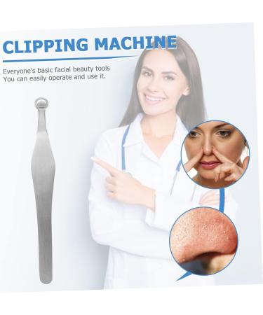 High-Quality Stainless Steel Nose Hair Trimming Tweezers | Eyebrow & Axillary Hair Remover | Healeved Hair Removal Device - Buy Online on GoSupps.com