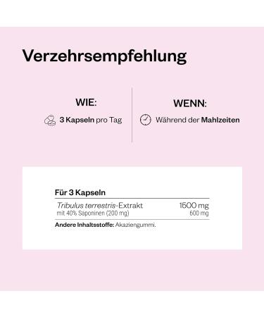 Supersmart Tribulus Terrestris 500mg | 40% Saponins | Hormonal Support for Men & Women | Non-GMO | Gluten-Free | 90 Veg Caps - Buy Online on GoSupps.com