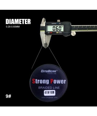 Dingbear 437YD-5000YD Braided Fishing Line - 135lb Multicolored Fishing Cord (1093yd/1000m) | Strong & Durable for International Shipping - Buy Online on GoSupps.com