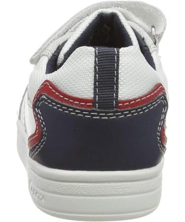Geox Baby Boy's B Djrock Sneakers - White Navy - Size 3.5 UK Child - Buy Online on GoSupps.com