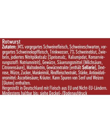 Buy Dreistern Red Sausage 160g - Premium Quality International Shipping - Buy Online on GoSupps.com