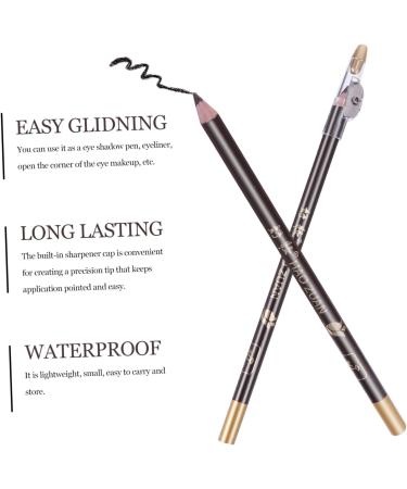 NOLITOY 24 pcs Built-in A Makeup with Professional for Women Girls Beauty Eyebrow -in- Sharpener Pencil 1 count (Pack of 1) Coffeex3pcs - Buy Online on GoSupps.com