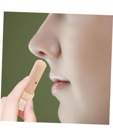 Wooden Incense Sticks Set with Nasal Tube Inhaler - Fragrance Sniffing Stick - Buy Online on GoSupps.com