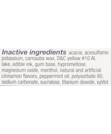 Nicorette Gum 100 Pieces 4mg | Cinnamon Surge Flavor | Stop Smoking Aid - Buy Online on GoSupps.com