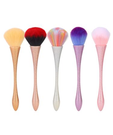 Nail Art Dust Brush Multi-Functional Brush Nail Dust Removal Brush Cleaning Manicure Tool