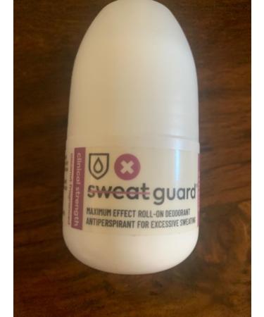 SWEAT GUARD Extreme Antiperspirant - Roll On 50ml. Coconut Scented Anti Sweat Deodorant For Underarm - Controls Excessive Sweating & Odour. Maximum Effect Hyperhidrosis Treatment For Armpit. 50 ml (Pack of 1) - Buy Online on GoSupps.com