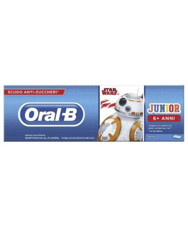 Oral-B Junior Star Wars Toothpaste 75 ml with Disney characters for children aged 6 and over