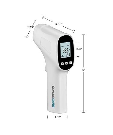 Conair Infrared Forehead Thermometer - No Contact with Fever Alert & 32-Memory Function - Buy Online on GoSupps.com