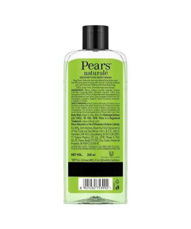 Pe.ars Naturale Detoxifying Aloe Vera Body Wash 250ml | 100% Natural Paraben Free Olive Oil Shower Gel for Glowing Skin - Buy Online on GoSupps.com