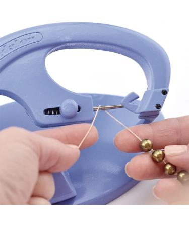 Beadalon Knot-A-Bead Tool in Blue - Easy Beading Knotting Tool - Buy Online on GoSupps.com