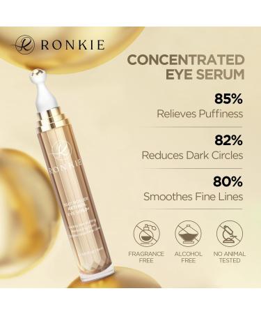 RONKIE Eye Cream for Dark Circles - Pink - 0.5 Fl Oz. - Buy Online on GoSupps.com