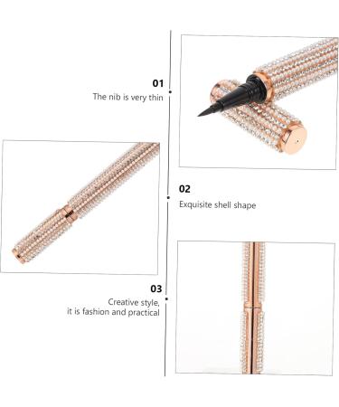 PAMINGONO 1pc Eyeliner Eyelash Glue False Eyelashes Pen No- Liquid Pen Makeup Pen Cosmetic Accessory Plastic - Buy Online on GoSupps.com