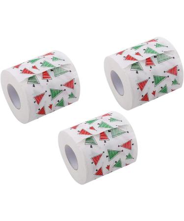 Merry Christmas Toilet Paper Highly Collectible Novelty Paper Towels Funny Gag Gift for Christmas Stocking Stuffers Party Favors 1 - 10pcs - Buy Online on GoSupps.com