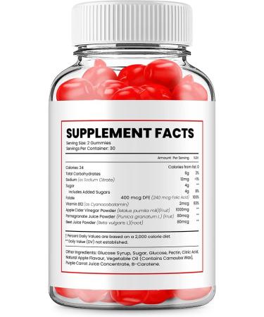 Premium Blast Keto ACV Gummies - Advanced Formula Shark Tank Apple Cider Vinegar Gummies (60 Count) - Buy Online on GoSupps.com