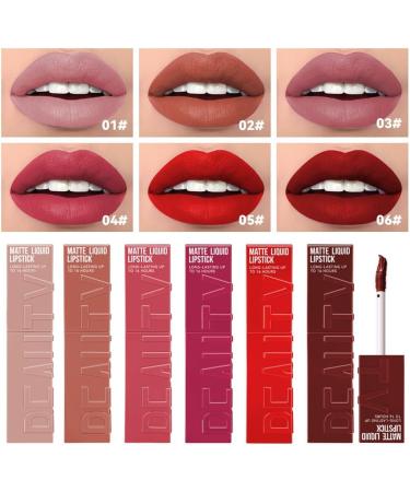  JUDEWY Matte Lip Oil Matte Liquid Lipstick Velvet Lip Nectar Makeup (3) - Buy Online on GoSupps.com