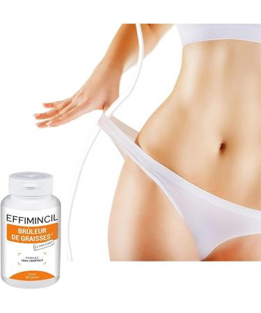 NUTRIEXPERT Fat-Burning Effimincil - 100% Vegetable Formula - Double Action Slimming - 30 Day Cure - 120 Vegetable Capsules - Buy Online on GoSupps.com