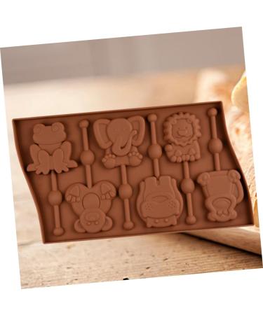 MAGICLULU 3pcs 6 Fondant Molds Animal Cake Baking Mold Silicone Gummy Mold Animal Stencils Ice Block Mold Silicone Baking Molds Candy Molds Baking Fondant Mold Cartoon Lollipop Mold mediumx3pcs As Shownx3pcs - Buy Online on GoSupps.com