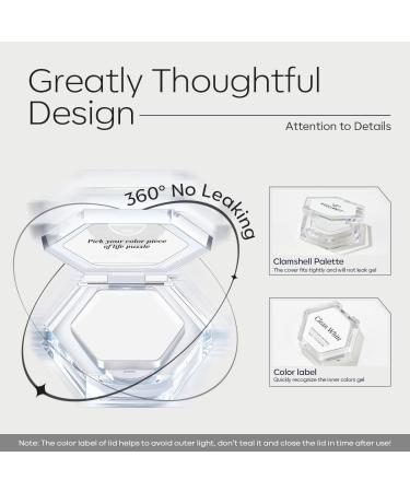 Modelones White Solid Gel Nail Polish - 3g Neutral Pudding Gel for Salon Quality DIY Nail Designs at Home - Buy Online on GoSupps.com