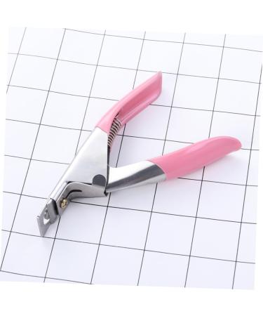 Stainless Steel Scissors Manicure Tools Professional Acrylic Nail Tools Nail Trimmer Fake Nail False Nails Nail for Acrylic Nails Nail File French Nail Clippers u-Cut medium Rosy - Buy Online on GoSupps.com