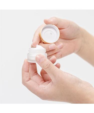 Buy Tuakimce 6-Piece Clear Matted Glass Cream Can Set - 15ml 30ml 60ml - Ideal for Lotions & Cosmetics - International Shipping Available - Buy Online on GoSupps.com