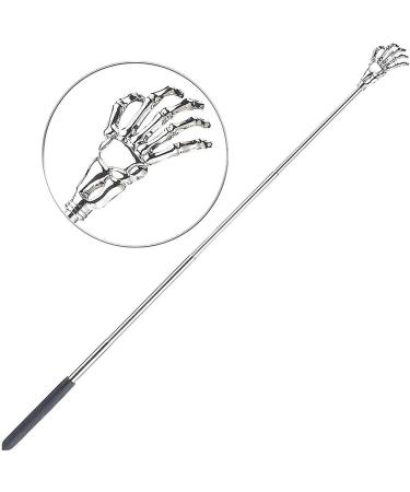 AuntYou 3x Back Scraper with Retractable Handle | Stainless Steel Body & Head Massager | International Shipping - Buy Online on GoSupps.com