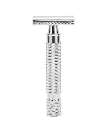 Nikou ergonomic grip classic razor safety hand razor anti-rust classic hand razor for men travel gift home hairdresser (14)