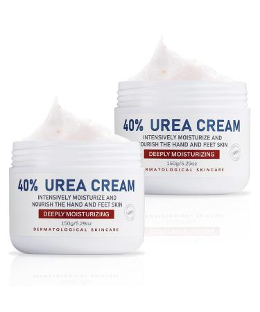 Urea Foot Cream Urea Cream for Feet Urea Foot Cream 40 Percent Foot Cream for Cracked Heels and Dry Skin Deep Moisturizing Callus Remover Nourishes Soften For Feet Knees Hand)