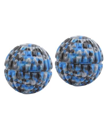 Frcolor 2st massage devices lacrosse plantar fascia fascia massage ball masajeador de pies massage roller foot roll for plantar fasciitis foot massage device strip fitness moving ball