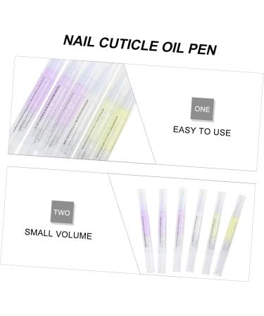 FRCOLOR 6Pcs Nourishment Pen Gel Nail Polish Nail Care Oil Pen Cuticle Oil Pen Cuticle Pen Moisturizer Nail Care Pen Oil Pen Nourish Plant Extract Nutrient Oil - Buy Online on GoSupps.com