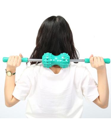Massage Roller Stick - Deep Tissue Fascia Rollers for Sore Muscles Back Neck & Cellulite Relief - Handheld Pressure Point Tool for Feet & Shoulders - Buy Online on GoSupps.com
